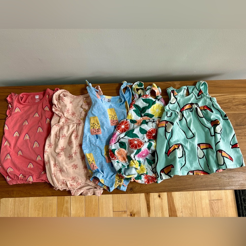 Hanna Andersson, Tea, Rachel Zoe, Lauren Conrad baby clothes lot